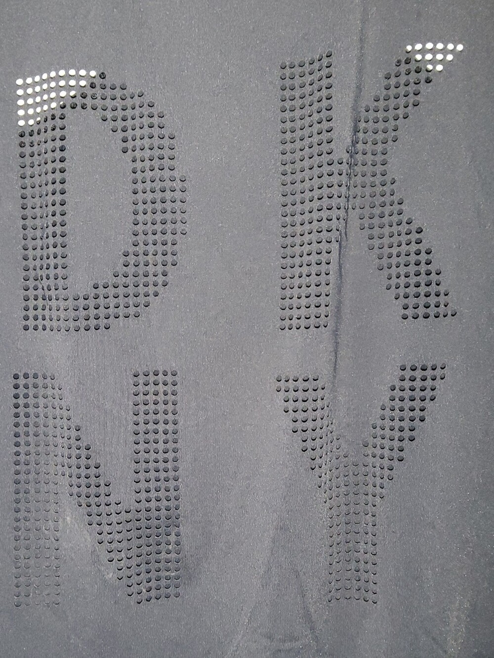 DKNY Sport Womens Perforated Logo Racerback Activewear Tank Top Black Size XL - Picture 5 of 9